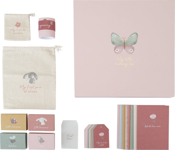 Little Dutch - Memorybox Flowers & Butterflies FSC - Herinneringsdoos, Memory Box, Little Dutch, Keekabuu