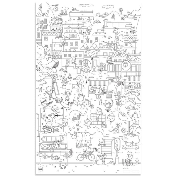 Makii - Turbo Grote kleurplaat, Kleurplaten & stickers, Makii, Keekabuu