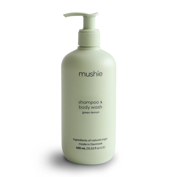Mushie - Baby Shampoo & Body Wash (Green Lemon), Verzorgingsproducten, Mushie, Keekabuu