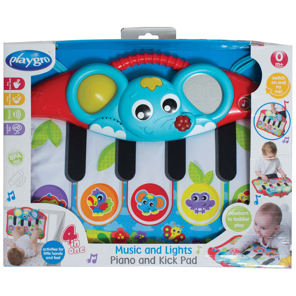 Playgro - Trappel en Speel Piano, Kinderwagen speelgoed, Playgro, Keekabuu