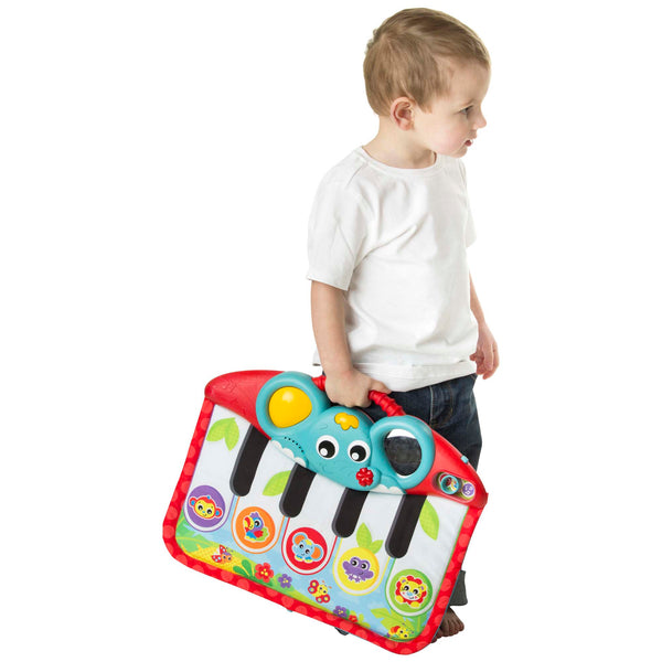 Playgro - Trappel en Speel Piano, Kinderwagen speelgoed, Playgro, Keekabuu