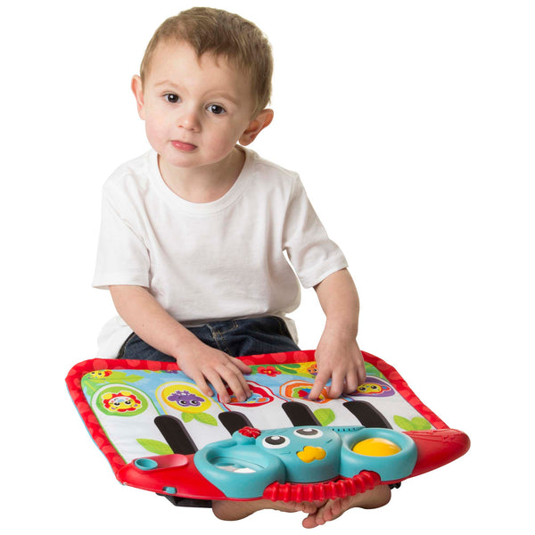 Playgro - Trappel en Speel Piano, Kinderwagen speelgoed, Playgro, Keekabuu