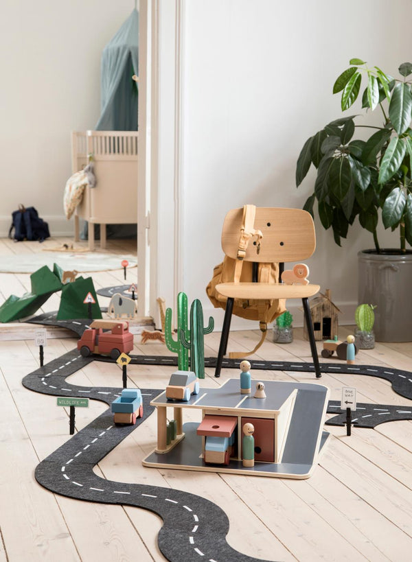 Sebra - Houten Speelgoed Garage, Houten speelgoed, Sebra, Keekabuu