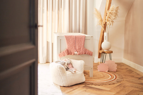 Jollein - Baby Slaapzak Meadow - Met Afritsbare Mouw - Rosewood, Slaapzakken, Jollein, Keekabuu