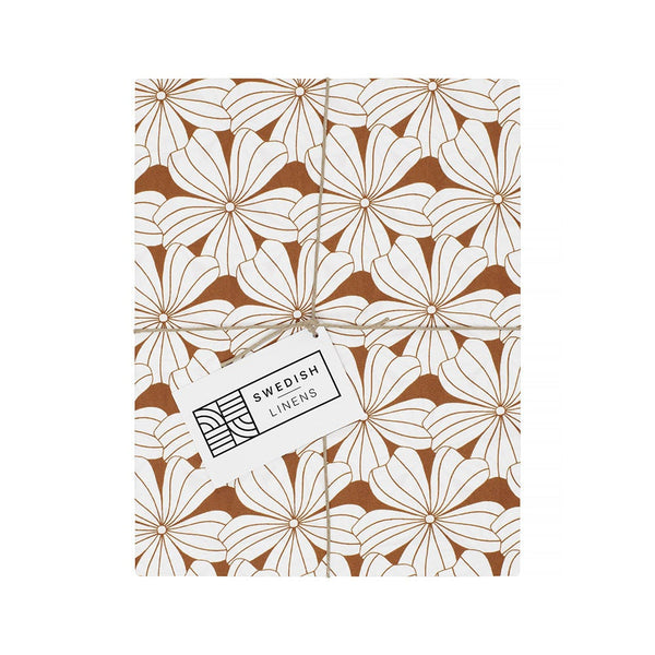 Swedish Linens - Kussensloop Flowers (50x75 cm), Kussenslopen, Swedish Linens, Keekabuu