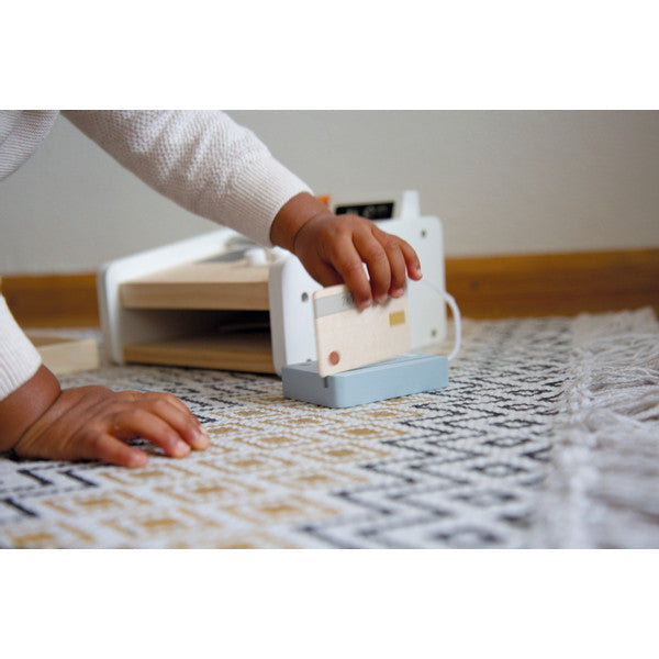 Tryco - Houten Kassa met Pinautomaat, Houten speelgoed, Tryco, Keekabuu