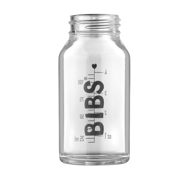 BIBS - Baby Glass Bottle Complete Set Latex - 110ml, Babyflessen, Bibs, Keekabuu