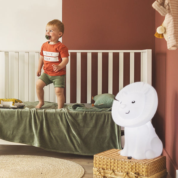 Atelier Pierre - Junior Hakuna Leeuw Xl Sfeerlamp En Speaker - Wit, Nachtlampen, Atelier Pierre, Keekabuu