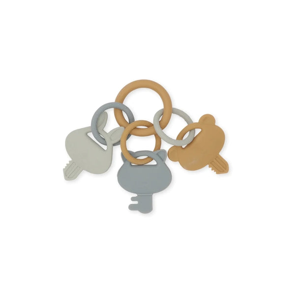 Konges Sløjd - Activiteiten Speelgoed Ki-Sleutels Quarry Blue, Bijtspeeltje, Konges Slojd, Keekabuu