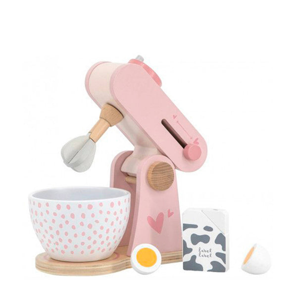 Label Label - Houten Keukenmixer Set - Keukenrobot, Houten speelgoed, Label Label, Keekabuu