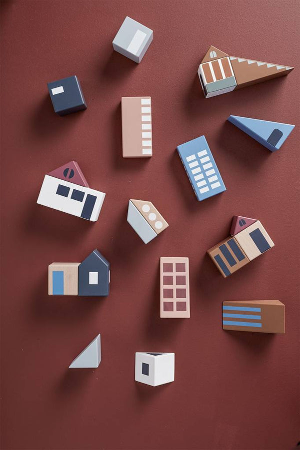 Kids Concept - Houten blokken Aiden, Houten speelgoed, Kid's Concept, Keekabuu