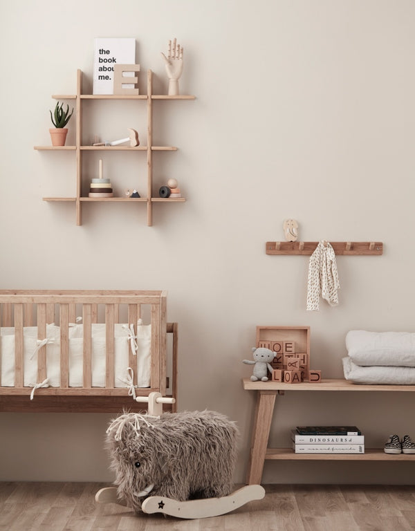 Kids Concept - Schommeldier - Hobbelende Mammoet, Houten speelgoed, Kid's Concept, Keekabuu