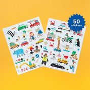 Makii - Turbo Raamstickers, Kleurplaten & stickers, Makii, Keekabuu