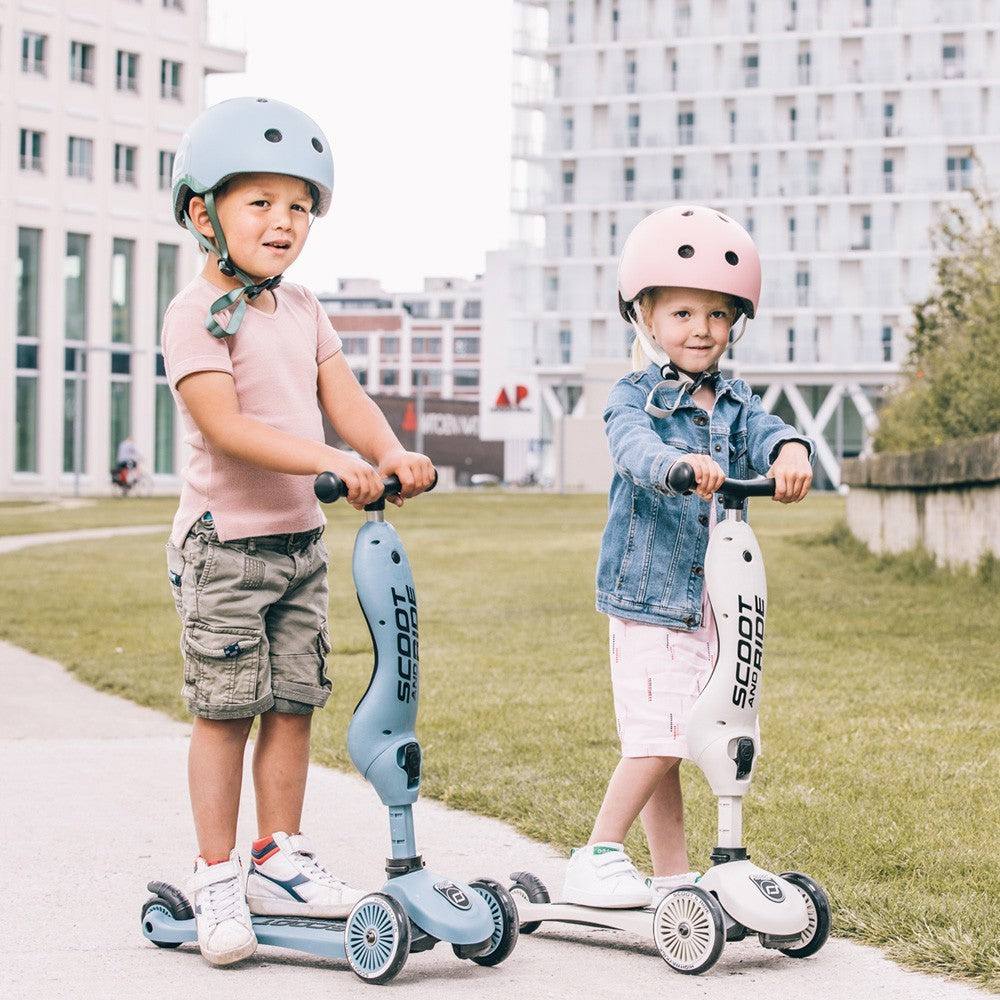 Scoot and Ride - Kinderhelm - Helmet XXS-S - 45cm-51cm - vanaf 1 tot 4 jaar, Buitenspeelgoed, Scoot and ride, Keekabuu