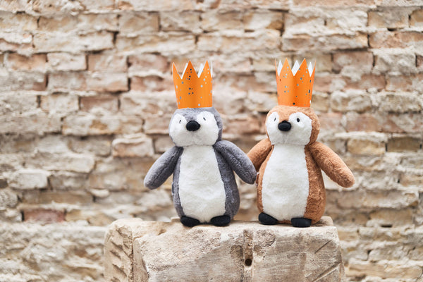 Jollein Knuffel Pinguin | Storm Grey, Knuffels, Jollein, Keekabuu