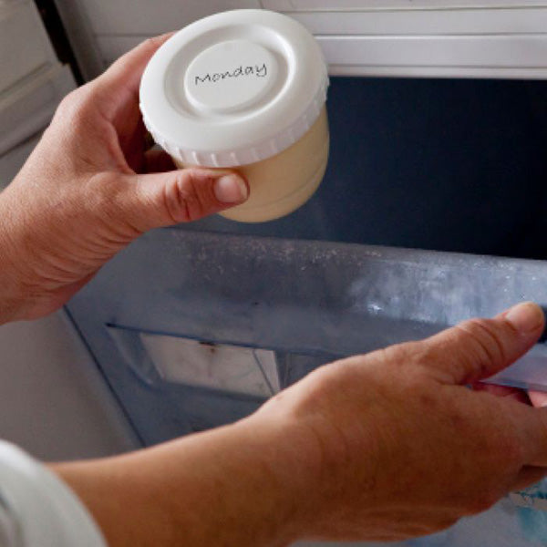 Difrax - Borstvoeding Melkpoeder - Bewaarbakjes - 6 stuks - Voeding