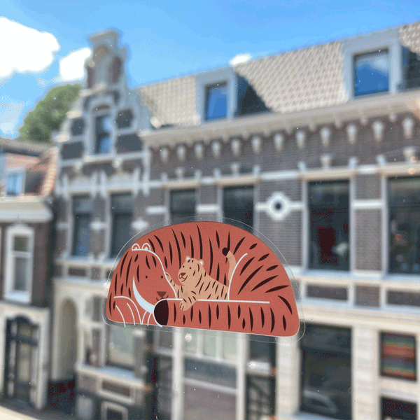 Makii - Turbo Raamstickers, Kleurplaten & stickers, Makii, Keekabuu