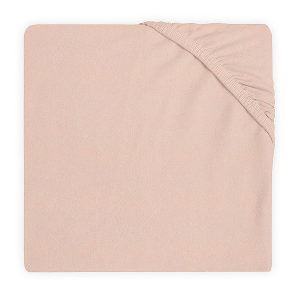Jollein - Wieg Hoeslaken Jersey | Pale Pink, Hoeslakens, Jollein, Keekabuu