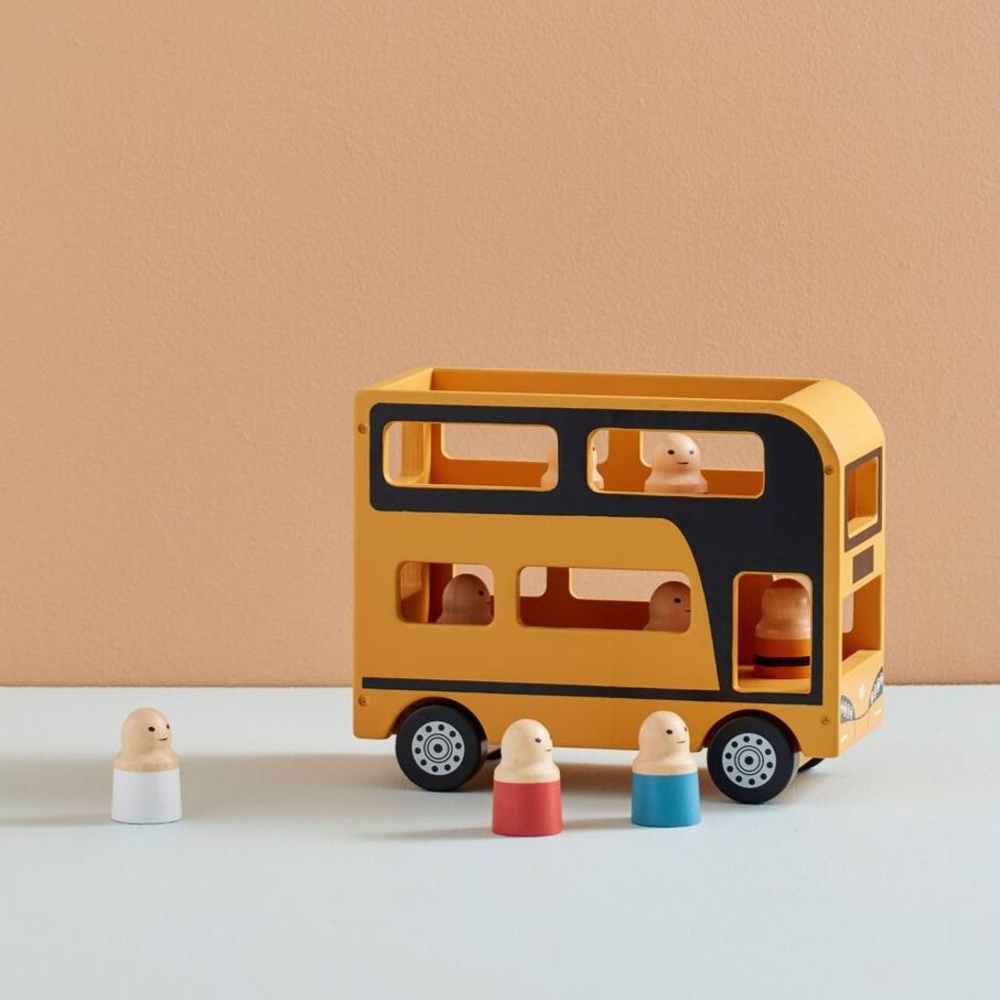 Kids Concept - Dubbeldekker Aiden, Voertuigen, Kid's Concept, Keekabuu