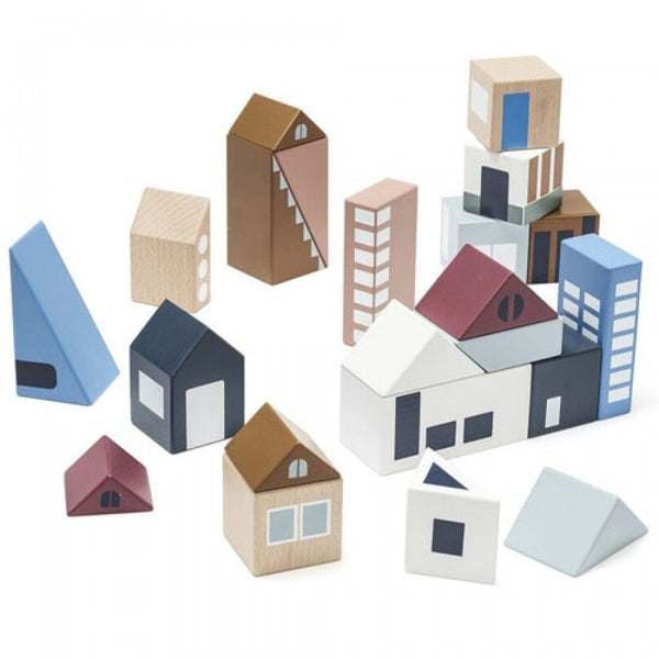 Kids Concept - Houten blokken Aiden, Houten speelgoed, Kid's Concept, Keekabuu