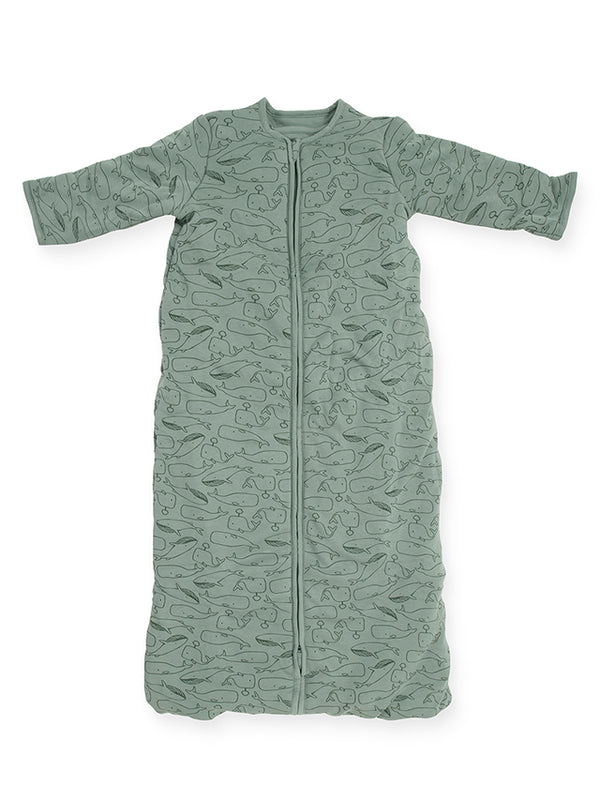 Jollein - Slaapzak 4 seizoenen - Whales Ash Green, Slaapzakken, Jollein, Keekabuu