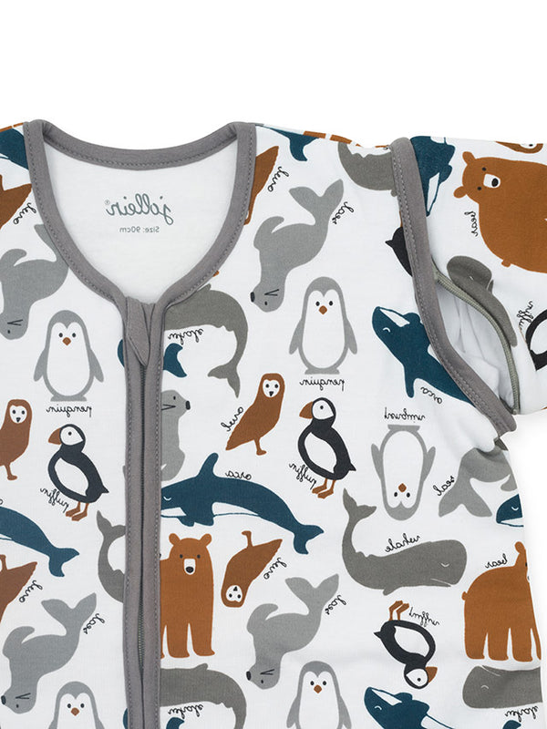 Jollein - Slaapzak met afritsbare mouw - Polar - Slaapzakken, Slaapzakken, Jollein, Keekabuu