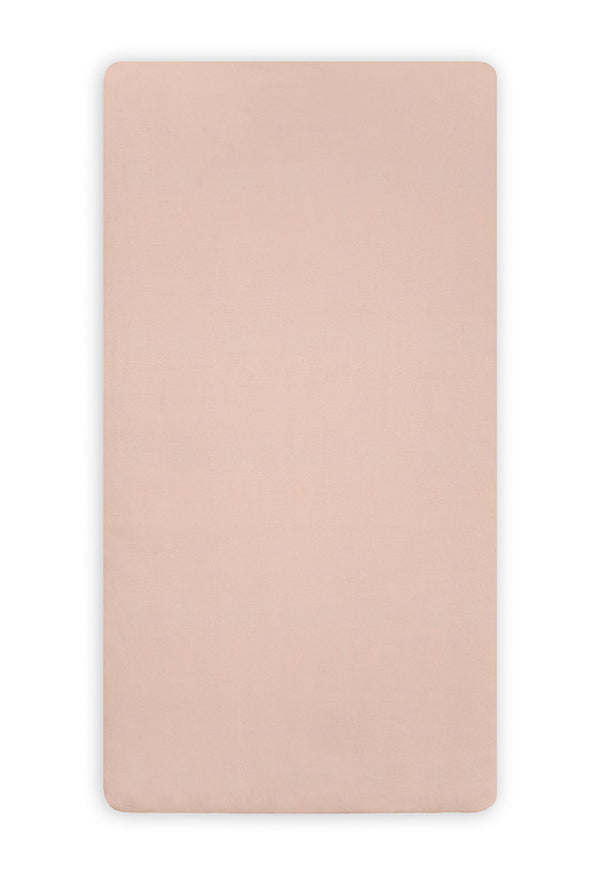 Jollein - Wieg Hoeslaken Jersey | Pale Pink, Hoeslakens, Jollein, Keekabuu