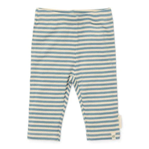 Little Dutch - Broek - Blauw - Forest Friends - Stone Blue Stripe