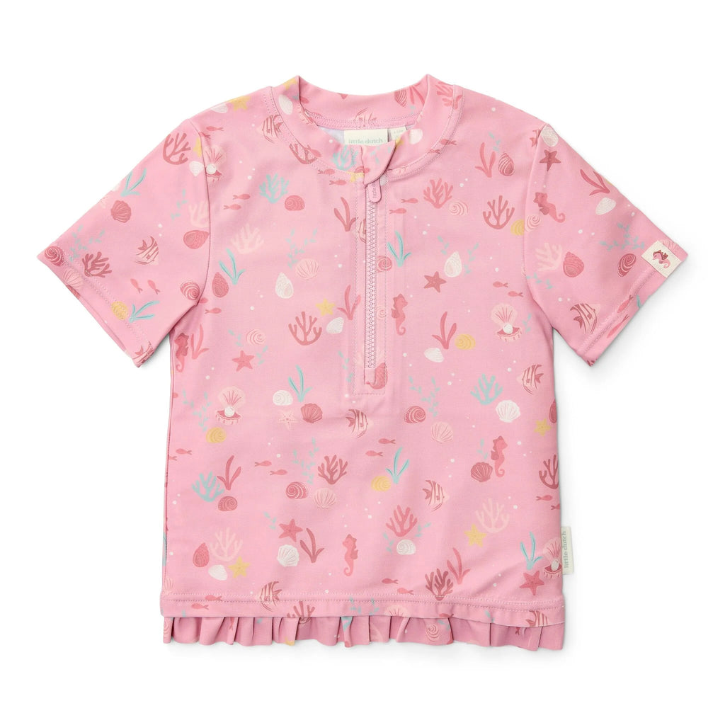 Little Dutch - Maillot de bain - Manches courtes (Elasthanne, Polyester recyclé)