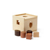Kids Concept - Vormenstoof - Sorteerdoos Naturel - NEO, Hamerbanken & vormenstoven, Kid's Concept, Keekabuu