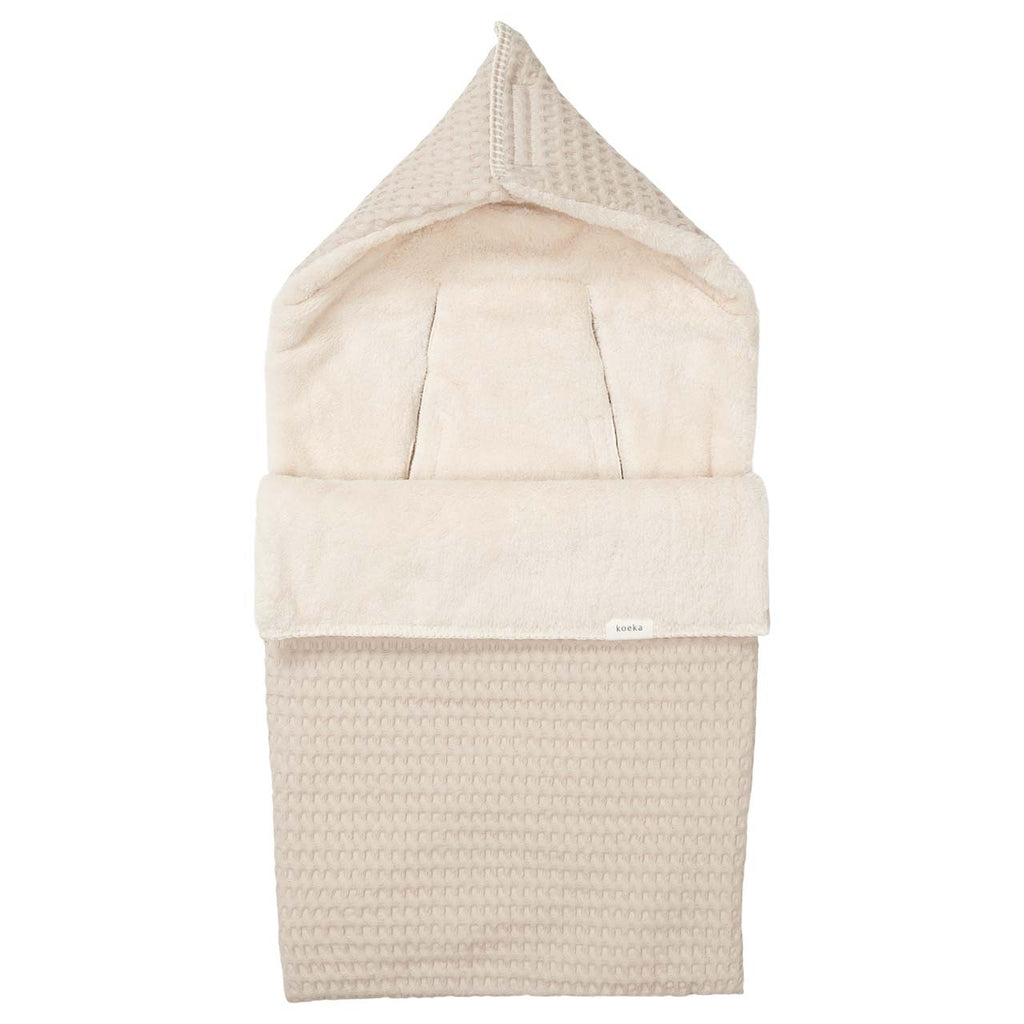 Koeka - Autostoel - Maxi Cosi - Voetenzak - 0+ 3/5 - Wafel - Teddy Oslo