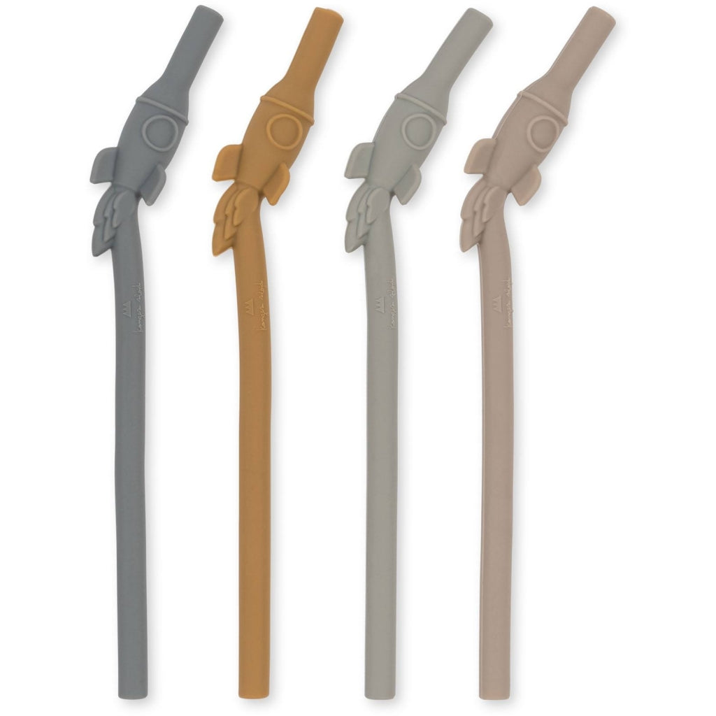 Konges Sløjd - Siliconen Raket Rietjes, Rietjes, Konges Slojd, Keekabuu