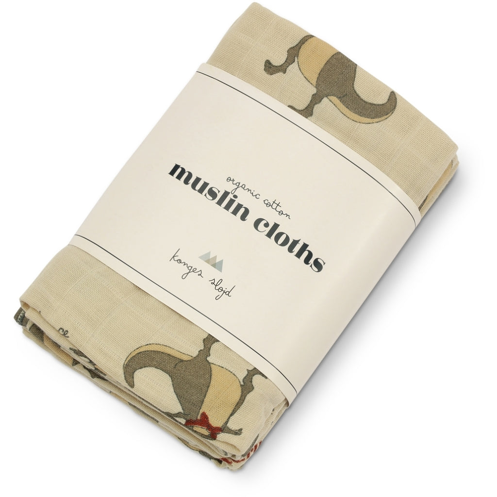 Konges Slojd - Hydrofiele Doek  (Set van 3), Hydrofiele doeken, Konges Slojd, Keekabuu