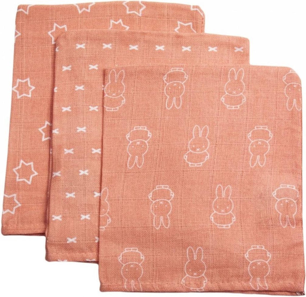 Brilliant Baby - Hydrophilic washcloths Miffy (3 pieces)