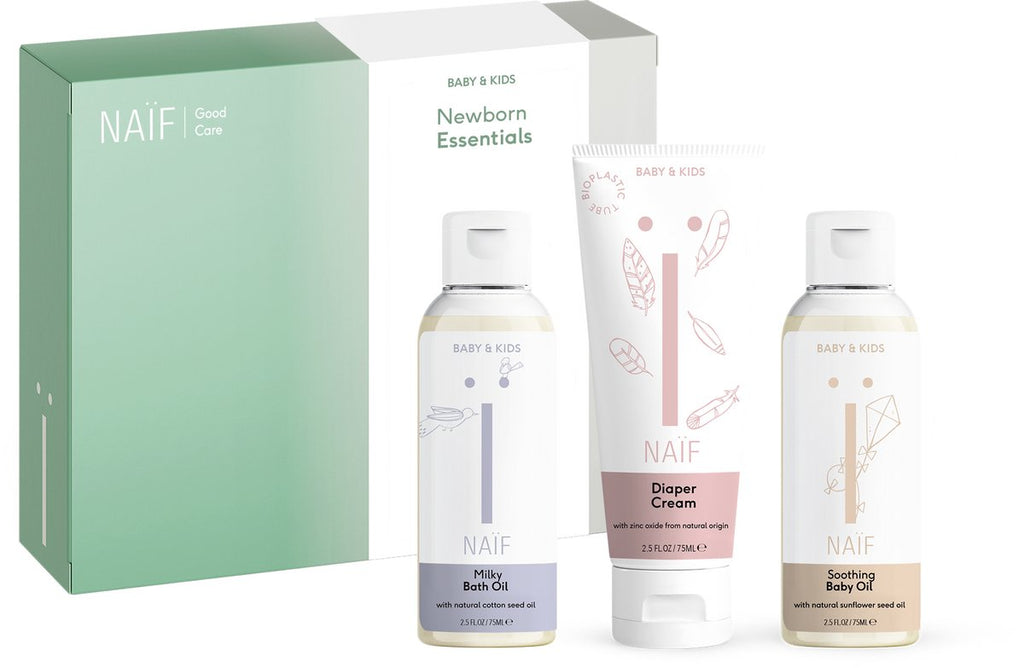 Naïf - Newborn - Geschenkset - verzorgingsset, Verzorgingsproducten, Naïf, Keekabuu
