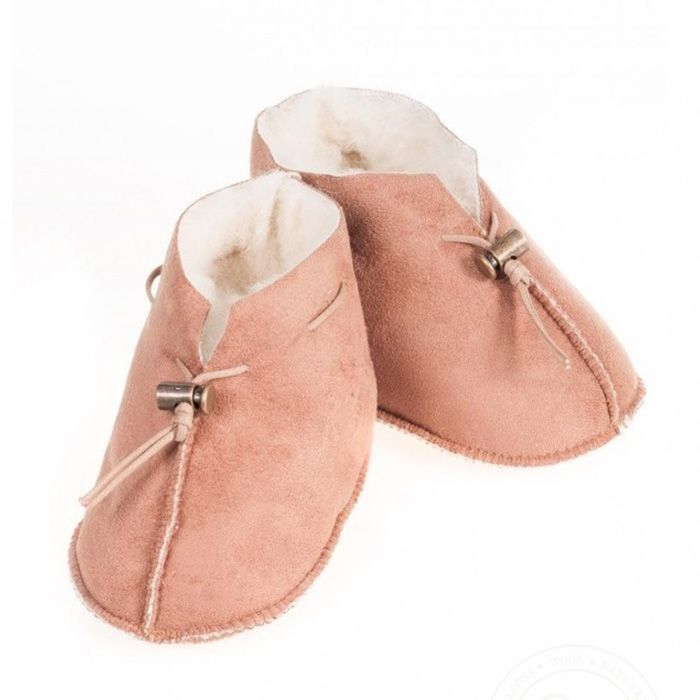 Alwero - Babyslof Emo Velours - Wol, Slofjes, Alwero, Keekabuu