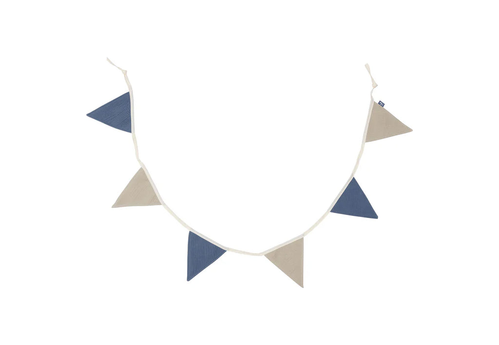 Jollein - Vlaggenlijn (200x17cm), Slingers en feestgordijnen, Jollein, Keekabuu