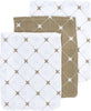 Meyco - Mrs. Keizer Louis Washandjes – 3-pack