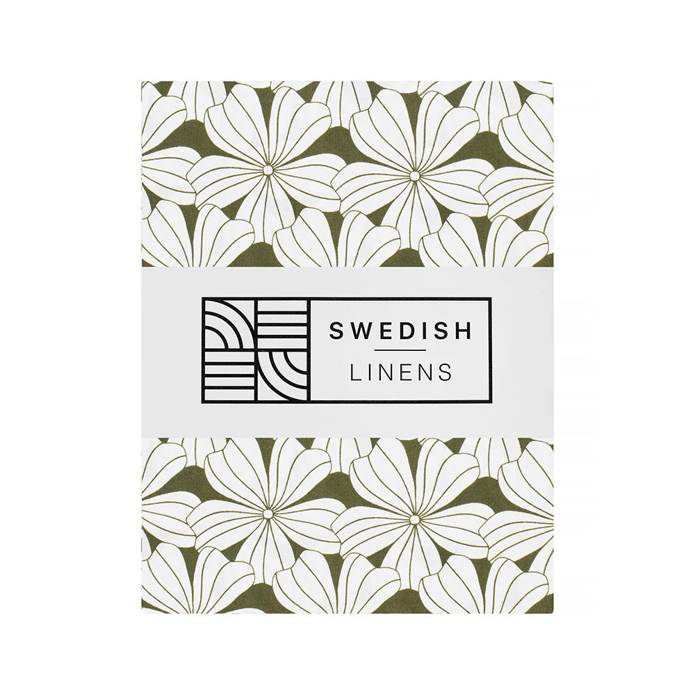 Swedish Linens - Drap-housse pour berceau Mountains (40 x 80 cm) (copie)