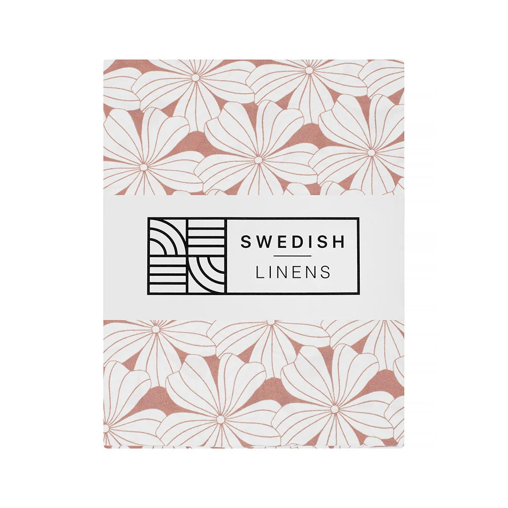 Swedish Linens - Mountains Crib Fitted Sheet (40x80 cm) (copy)