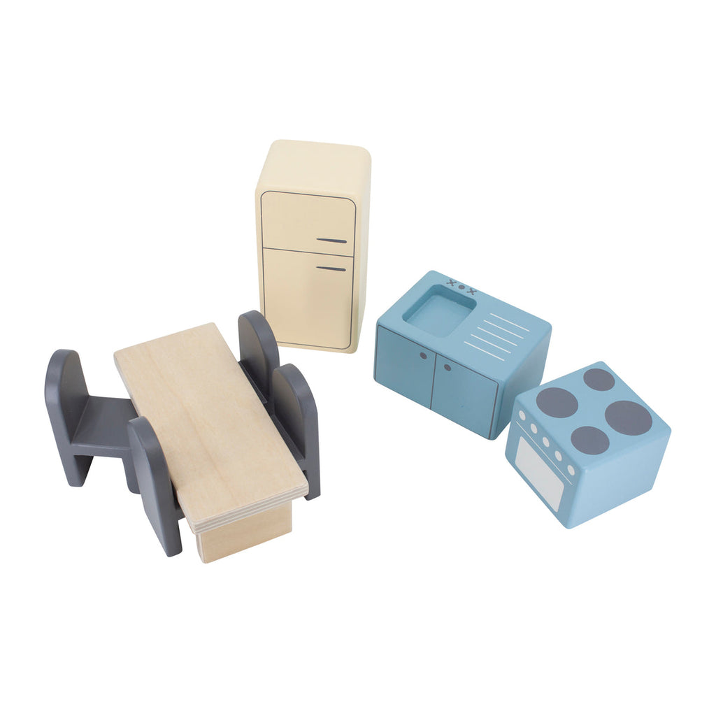 Sebra - Keuken speelgoed voor Sebra's poppenhuis, Poppenhuis Meubels, Sebra, Keekabuu