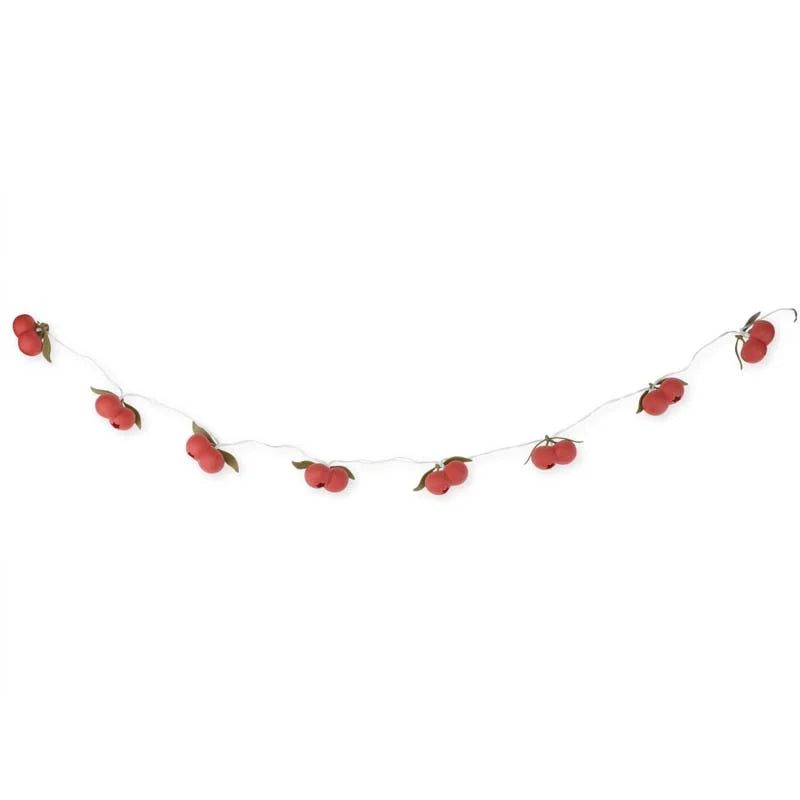 Konges Slojd - Light garland Cherry - (battery operated with 8 silicone cherries)