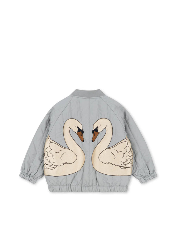 Konges Slojd - Vestes - Veste thermique - Blouson aviateur - Blouson aviateur Juno  - Walnut (copie)