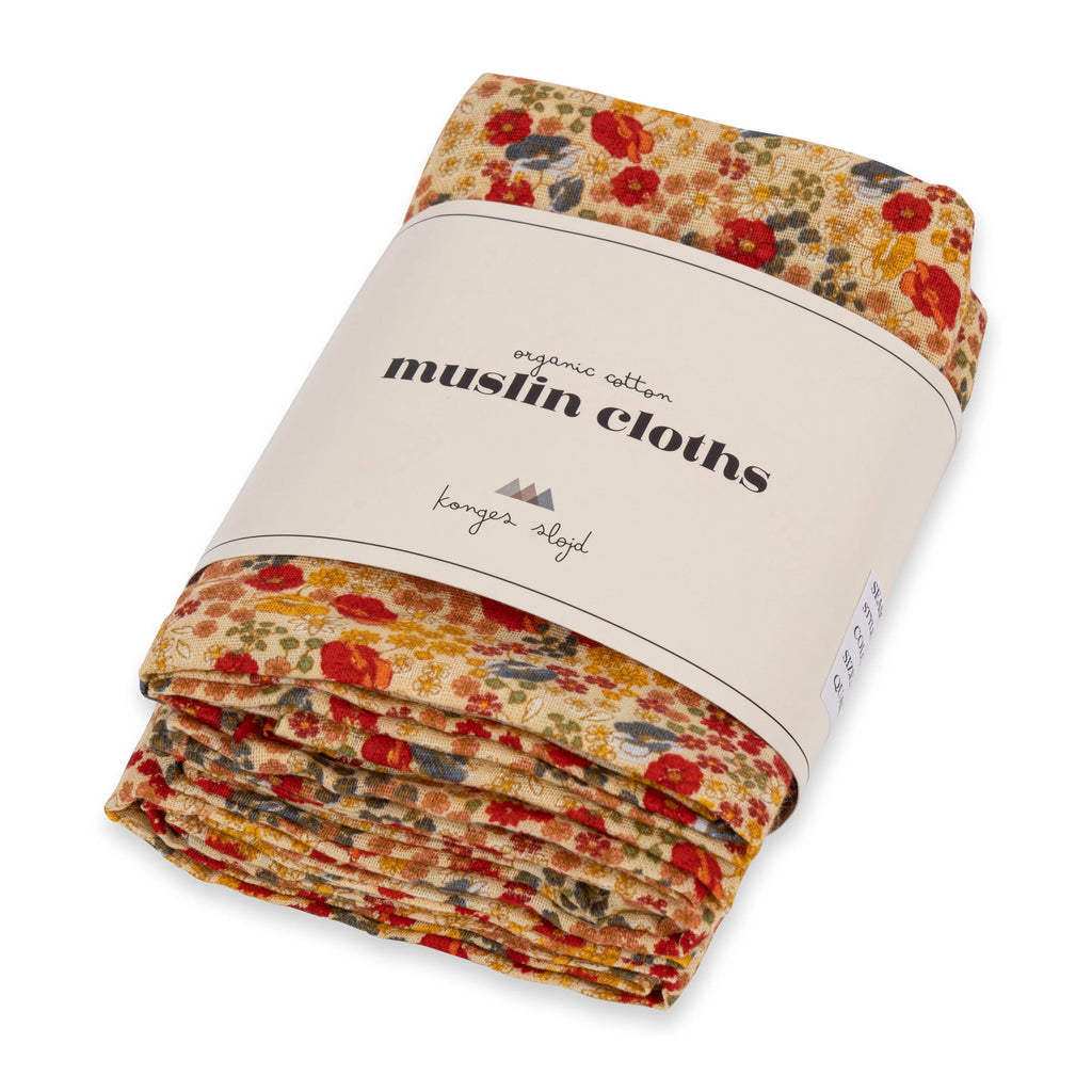 Konges Slojd - Hydrofiele Doek  (Set van 3), Hydrofiele doeken, Konges Slojd, Keekabuu
