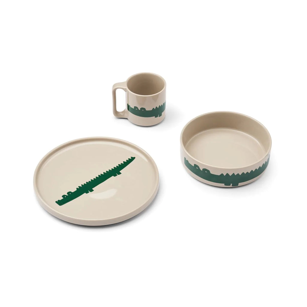 LIEWOOD WALT TABLEWARE SET DUSTY MINT MIX LIEWOOD WALT TABLEWARE SET DUSTY MINT MIX