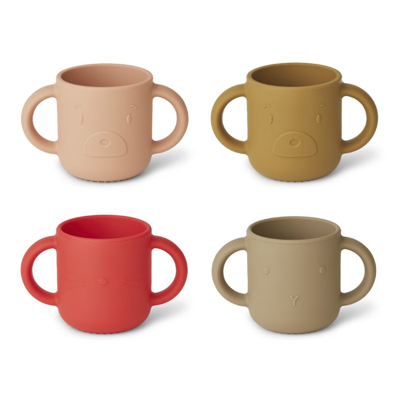 Liewood - Gene Kinderbeker (Set van 4), Drinkbekers, Liewood, Keekabuu