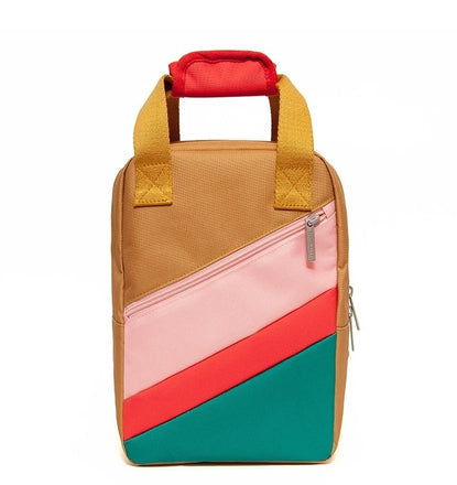 Petit Monkey - Colorblock Rugtas, Rugzakken, Keekabuu, Keekabuu