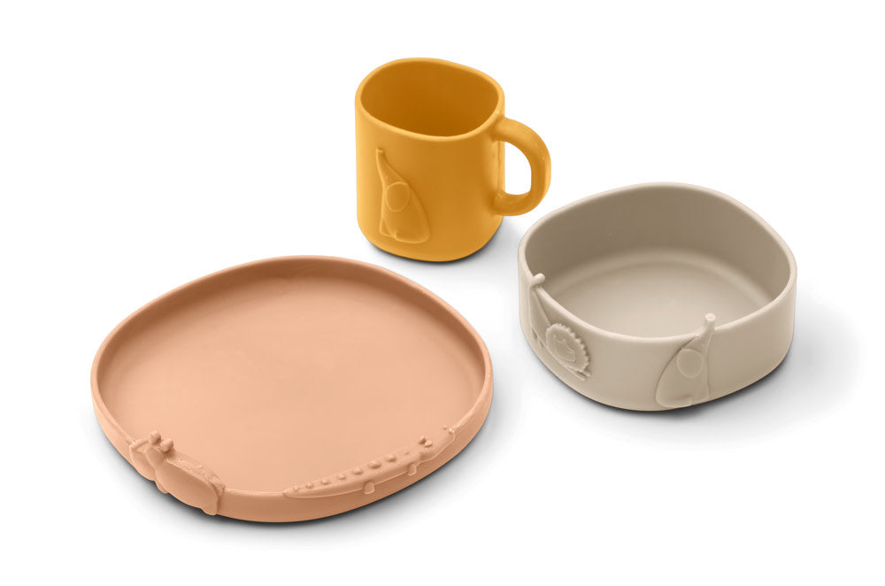 Liewood - Kine Tableware Set, Kinderserviesset, Liewood, Keekabuu