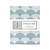 Swedish Linens - Hoeslaken - Rainbows - Muted - Blue (40x80x12 cm), Hoeslakens, Swedish Linens, Keekabuu