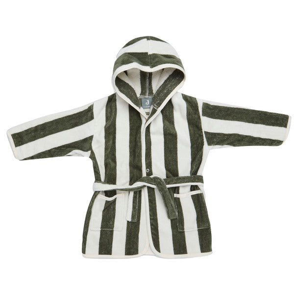 Jollein - Gestreept Badstof Badjas, Badjas, Jollein, Keekabuu